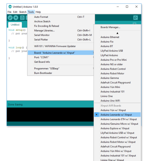 How to Emulate an Xbox Controller with Arduino (XInput) - Parts Not ...